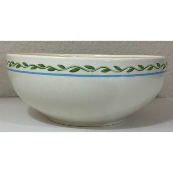 Mikasa Wine & Roses 8.5" Diameter x 3.5" Tall Serving Bowl CP010 Made Malaysia - Picture 4 of 6